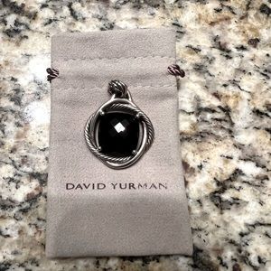David Yurman black onyx pendant